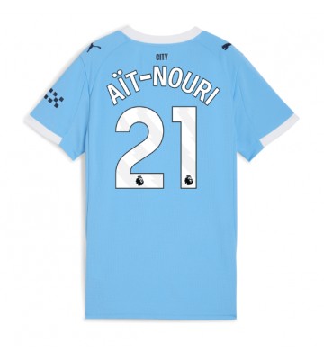 Manchester City Rayan Ait-Nouri #21 Hemmatröja Dam 2025-26 Kortärmad